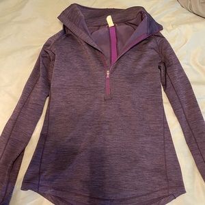 Purple under armour hoodie size small